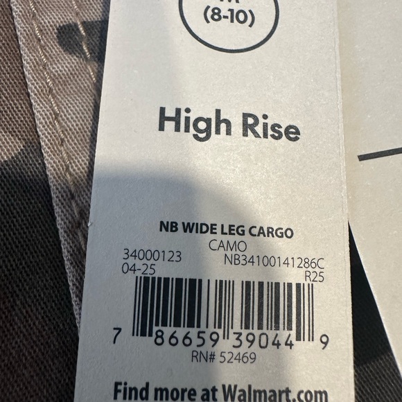 No Boundaries High Rise Camo Cargo Pants Size Medium 8/10 - Picture 5 of 5